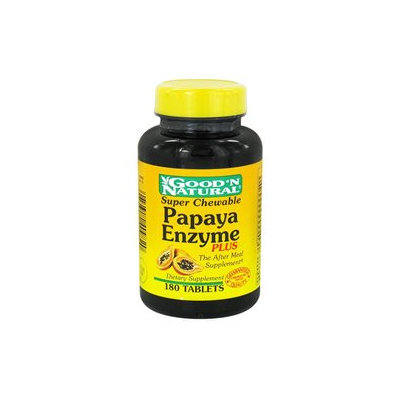 Good 'N Natural - Chewable Enzyme Plus Super Papaya - 180 Tablets