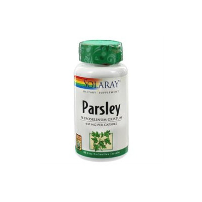 Solaray - Parsley 430 mg. - 100 Capsules
