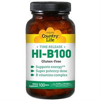 Country Life Super Potency Hi-B-100 Time Release Tabs
