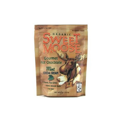 FunFresh Foods - Sweet Moose Gourmet Hot Chocolate Organic Cocoa Chocolate Mint - 8 oz.