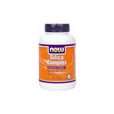NOW Foods - Silica Complex Vegetarian 500 mg. - 180 Tablets