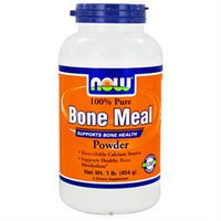 NOW Foods - Bone Meal Powder - 1 lbs.