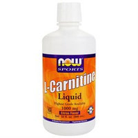 NOW Foods - L-Carnitine Liquid Citrus Flavor 1000 mg. - 32 oz.