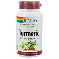 Solaray - Turmeric Special Formula With Bromelain & Boswellia - 60 Capsules