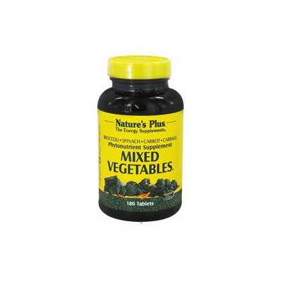 Mixed Vegetables 180 Tablets from Nature's Plus
