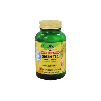 Solgar - Green Tea Leaf Extract - 60 Vegetarian Capsules
