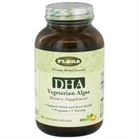 Flora - DHA Vegetarian Algae - 60 Vegetarian Softgels