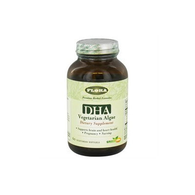 Flora - DHA Vegetarian Algae - 60 Vegetarian Softgels