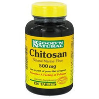 Good 'N Natural - Chitosan Marine Fiber 500 mg. - 120 Tablets