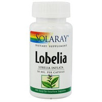 Solaray Lobelia 50MG - 100 Capsules - Detox Products