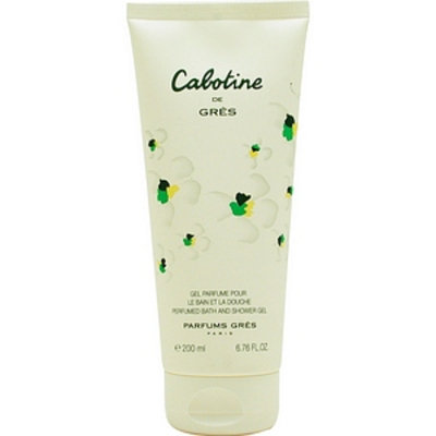 Cabotine De Gr`es Perfumed Bath and Shower Gel, 6.76 fl oz