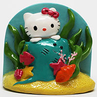 Hello Kitty Stingray Aquatic Ornament, 2.5