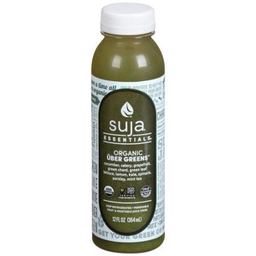 Suja Essentials Organic Uber Greens Fruit & Vegetable Juice Drink, 12