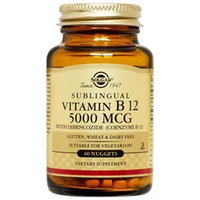 Solgar - Megasorb Vitamin B12 Sublingual 5000 mcg. - 60 Nuggets