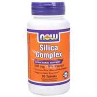 NOW Foods - Silica Complex Vegetarian 500 mg. - 90 Tablets