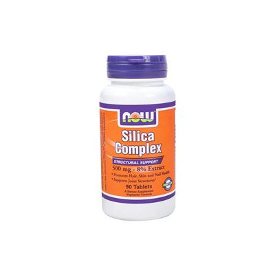 NOW Foods - Silica Complex Vegetarian 500 mg. - 90 Tablets