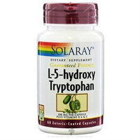 Solaray L-5-hydroxy Tryptophan - 100 mg - 60 Capsules