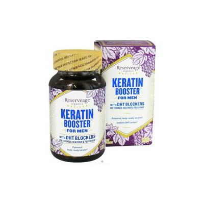 ReserveAge Organics - Keratin Booster for Men - 60 Vegetarian Capsules