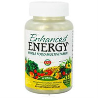 Kal - Enhanced Energy Whole Food Multivitamin - 90 Vegetarian Capsules