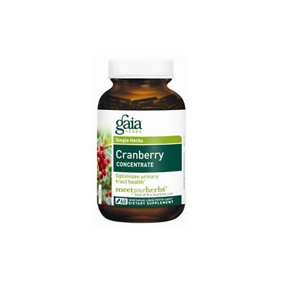 Gaia Herbs Cranberry Concentrate - 60 Vegetarian Liquid Phyto-caps
