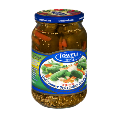 Lowell Foods Old Country Style Polish Dill Pickles