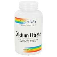 Solaray - Calcium Citrate 1000 mg. - 120 Capsules