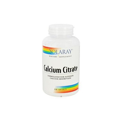 Solaray - Calcium Citrate 1000 mg. - 120 Capsules