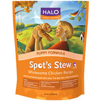 Halo Spot's Stew Dry Puppy Food Chicken 10 lb. Bag