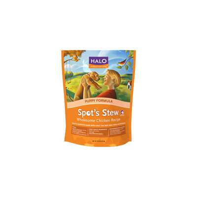 Halo Spot's Stew Dry Puppy Food Chicken 10 lb. Bag