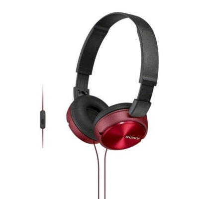 Sony On-the-Ear Headphones for Smartphones - Red (MDRZX310AP/R)