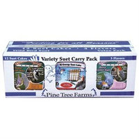 Pine Tree Farms Inc 3 Flavor Suet Pack Assorted 12 Pack VP6200