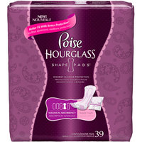 Poise Hourglass Shape Maximum Absorbency Regular Length Bladder Protection Pads