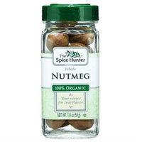 Spice Hunter B06357 Spice Hunter Nutmeg, Whole, Organic -6x1.8oz