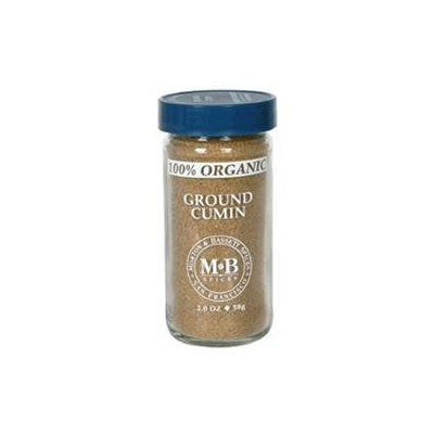 Morton & Bassett B28838 Morton & Bassett Organic Ground Cumin -3x2oz