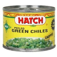 Hatch Farms Peeled Chopped Green Chiles Mild (24x4 OZ)