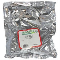 Frontier Pepper White Fine Grind Organic - 1 lb