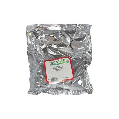 Frontier Pepper White Fine Grind Organic - 1 lb
