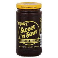 Woody's Woodys BG19745 Woodys Sweet N Smoky Sauce - 6x14.5OZ