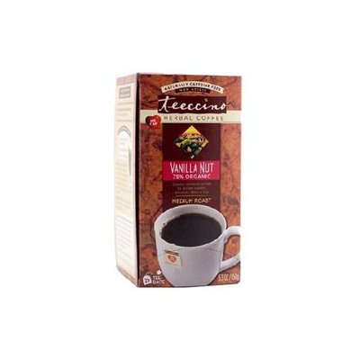Teeccino Caffeine-Free Herbal Coffee, Vanilla Nut, 25 ct Tea Bags, 2