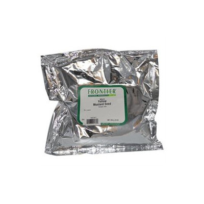 Frontier Natural Foods Frontier Natural Products BG13293 Frontier Mustard Seed Yellow Wh - 1x1LB