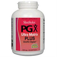 SlimStyles PGX Ultra Matrix Plus Smooth Digest, 120 Softgels, Natural Factors