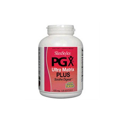 SlimStyles PGX Ultra Matrix Plus Smooth Digest, 120 Softgels, Natural Factors