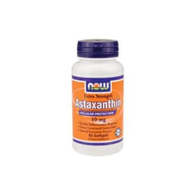 NOW Foods - Astaxanthin Extra Strength 10 mg. - 60 Softgels