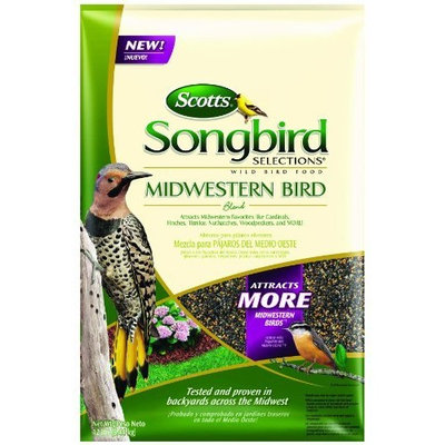 Scotts 1025300 Songbird Selections Midwestern Bird Seed Blend Wild Bird Food Bag, 4-Pound (Discontinued by Manufacturer)