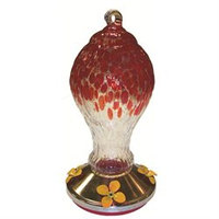 Gardman Red Glass Hummingbird Feeder