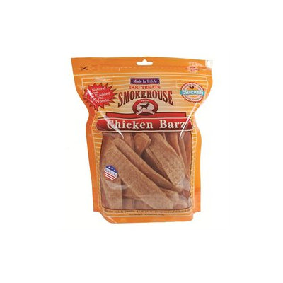 Smokehouse Treats SmokeHouse USA Made Chicken Barz Dog Treats - 16 oz.
