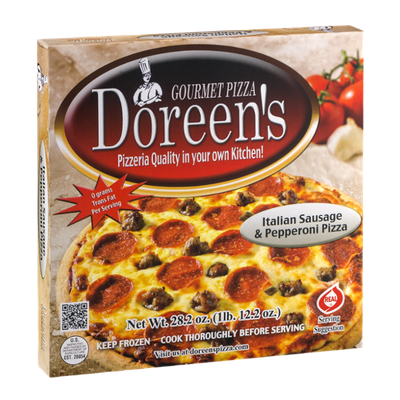 Doreen's Gourmet Pizza Italian Sausage & Pepperoni