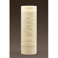 Ceremonial Candles Two Shall Be One Unity Candle