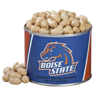 Virginia Diner Boise State University, Salted Peanuts, 10-Ounce (Pack of 4)