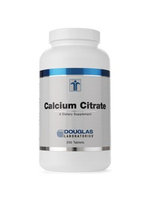 Douglas Labs Calcium Citrate 250 mg 100 tabs